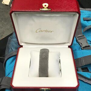 Authentic Tiffany & Co Sterling Silver Mesh Bracelet